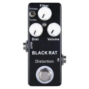 Pedal Distorsión Mosky Black Rat